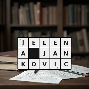 Rozwiązanie krzyżówki: serbka - jelena jankovic | hasła, synonimy i podpowiedzi Hasło krzyżówkowe serbka - jelena jankovic – rozwiązanie, synonimy, podpowiedzi i definicje krzyżówkowe